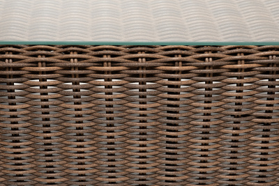 "Боно" журнальный столик из искусственного ротанга, цвет коричневый