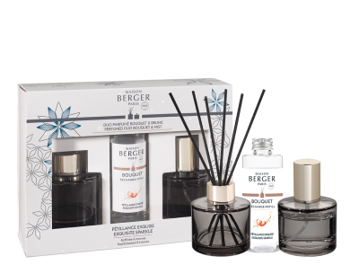 Набор подарочный Розали: интерьерные спрей-духи 50мл и диффузор 90мл с ароматом Брызги шампанского