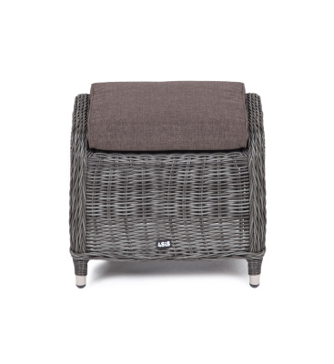 "Толедо" пуф плетеный, цвет графит