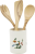 Стакан и набор деревянных приборов Стакан и набор деревянных приборов