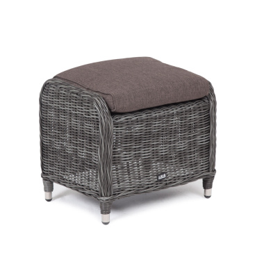 "Толедо" пуф плетеный, цвет графит